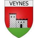 Stickers coat of arms Blausasc adhesive sticker