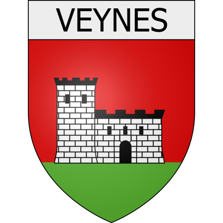 veynes 05 ville Stickers blason autocollant adhésif
