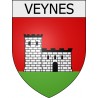 Blausasc Sticker wappen, gelsenkirchen, augsburg, klebender aufkleber