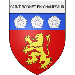 saint-bonnet-en-champsaur 05 ville Stickers blason autocollant adhésif