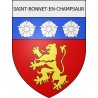 saint-bonnet-en-champsaur 05 ville Stickers blason autocollant adhésif