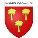Stickers coat of arms Saint-Pierre-de-Mailloc adhesive sticker