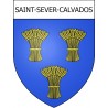 Adesivi stemma Saint-Sever-Calvados adesivo