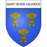 Saint-Sever-Calvados 14 ville Stickers blason autocollant adhésif