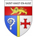 Stickers coat of arms Saint-Vaast-en-Auge adhesive sticker