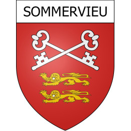Sommervieu Sticker wappen, gelsenkirchen, augsburg, klebender aufkleber