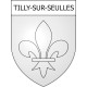 Tilly-sur-Seulles 14 ville Stickers blason autocollant adhésif