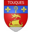 Adesivi stemma Touques adesivo