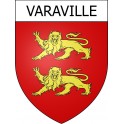 Varaville 14 ville Stickers blason autocollant adhésif