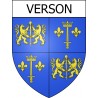 Verson 14 ville Stickers blason autocollant adhésif