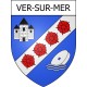 Ver-sur-Mer Sticker wappen, gelsenkirchen, augsburg, klebender aufkleber