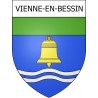 Adesivi stemma Vienne-en-Bessin adesivo