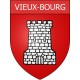 Stickers coat of arms Vieux-Bourg adhesive sticker