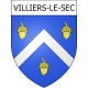 Villiers-le-Sec Sticker wappen, gelsenkirchen, augsburg, klebender aufkleber