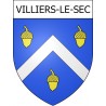 Stickers coat of arms Villiers-le-Sec adhesive sticker