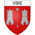 Vire 14 ville Stickers blason autocollant adhésif