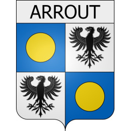 Stickers coat of arms Blausasc adhesive sticker