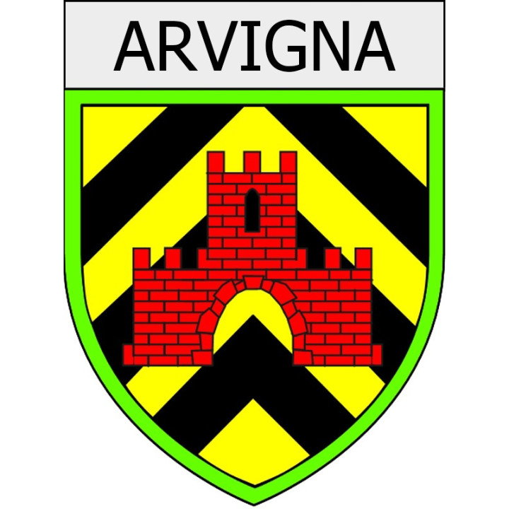 Stickers coat of arms Blausasc adhesive sticker