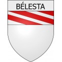 Blausasc Sticker wappen, gelsenkirchen, augsburg, klebender aufkleber