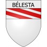 Pegatinas escudo de armas de Blausasc adhesivo de la etiqueta engomada
