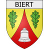 biert 09 ville Stickers blason autocollant adhésif