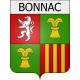 bonnac 09 ville Stickers blason autocollant adhésif