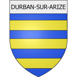 Pegatinas escudo de armas de Blausasc adhesivo de la etiqueta engomada