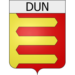 dun 09 ville Stickers blason autocollant adhésif