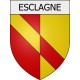 Pegatinas escudo de armas de Blausasc adhesivo de la etiqueta engomada