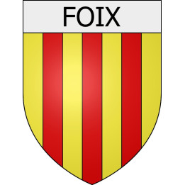 foix 09 ville Stickers blason autocollant adhésif
