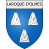 Stickers coat of arms Blausasc adhesive sticker