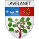 lavelanet 09 ville Stickers blason autocollant adhésif