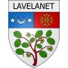 lavelanet 09 ville Stickers blason autocollant adhésif