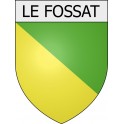 le-fossat 09 ville Stickers blason autocollant adhésif