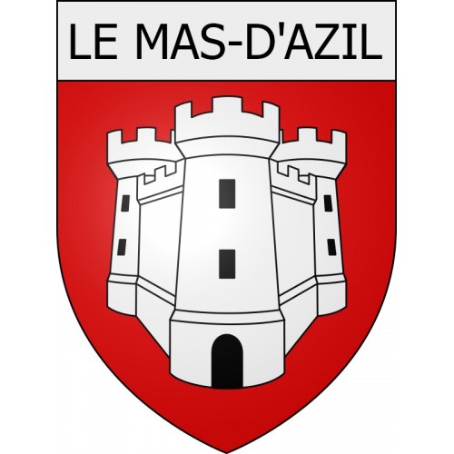 Stickers coat of arms Blausasc adhesive sticker