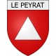 le-peyrat 09 ville Stickers blason autocollant adhésif