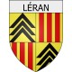 Pegatinas escudo de armas de Blausasc adhesivo de la etiqueta engomada