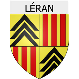 léran 09 ville Stickers blason autocollant adhésif