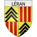 léran 09 ville Stickers blason autocollant adhésif