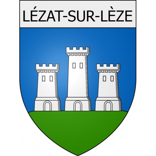 Blausasc Sticker wappen, gelsenkirchen, augsburg, klebender aufkleber