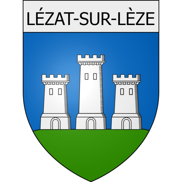 Stickers coat of arms Blausasc adhesive sticker