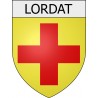 lordat 09 ville Stickers blason autocollant adhésif