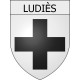 Blausasc Sticker wappen, gelsenkirchen, augsburg, klebender aufkleber