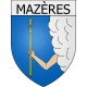 Blausasc Sticker wappen, gelsenkirchen, augsburg, klebender aufkleber