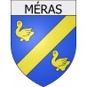 méras 09 ville Stickers blason autocollant adhésif