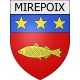 mirepoix 09 ville Stickers blason autocollant adhésif