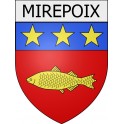 Mirepoix 09 ville Stickers blason autocollant adhésif