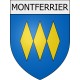 Blausasc Sticker wappen, gelsenkirchen, augsburg, klebender aufkleber