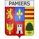 Blausasc Sticker wappen, gelsenkirchen, augsburg, klebender aufkleber