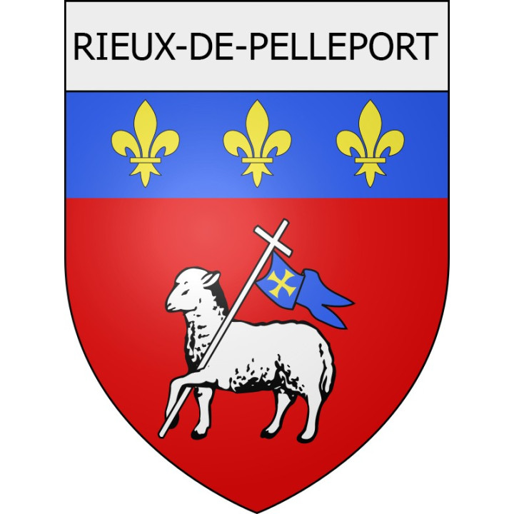 Stickers coat of arms Blausasc adhesive sticker